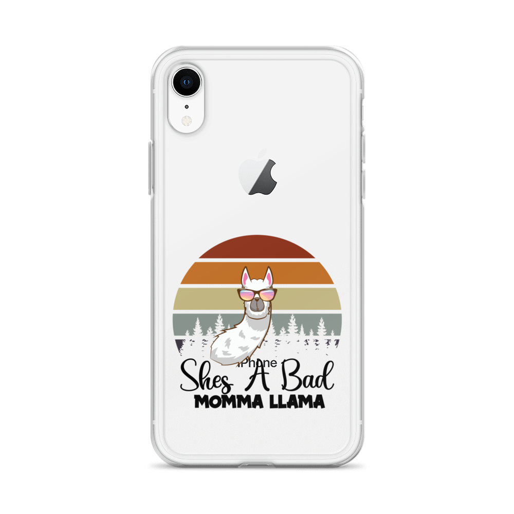 She's A Bad Momma Llama Clear Case for iPhone®