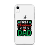 First Christmas As Dad Clear Case for iPhone®