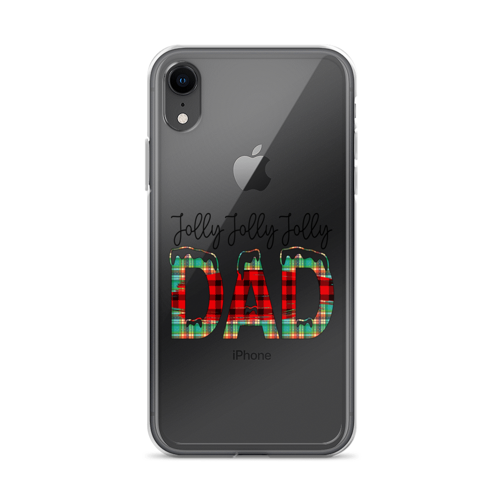 Jolly Jolly Jolly Dad Clear Case for iPhone®