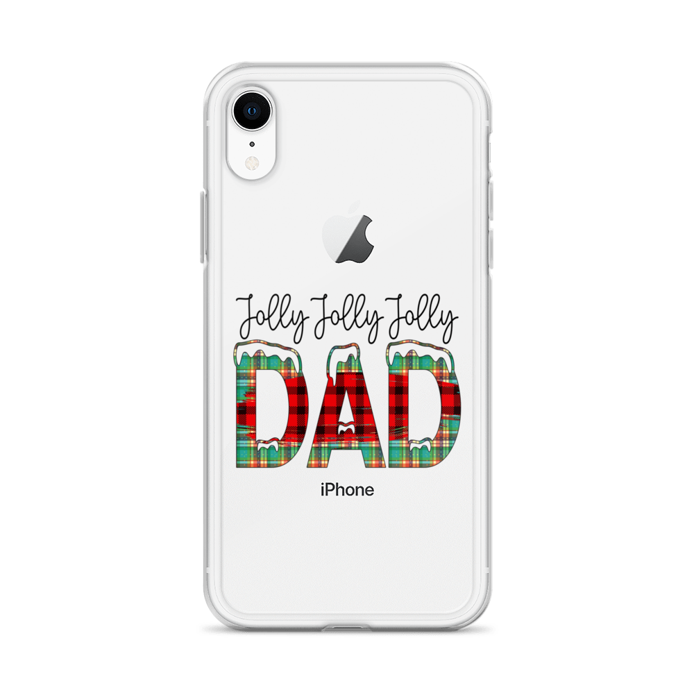 Jolly Jolly Jolly Dad Clear Case for iPhone®