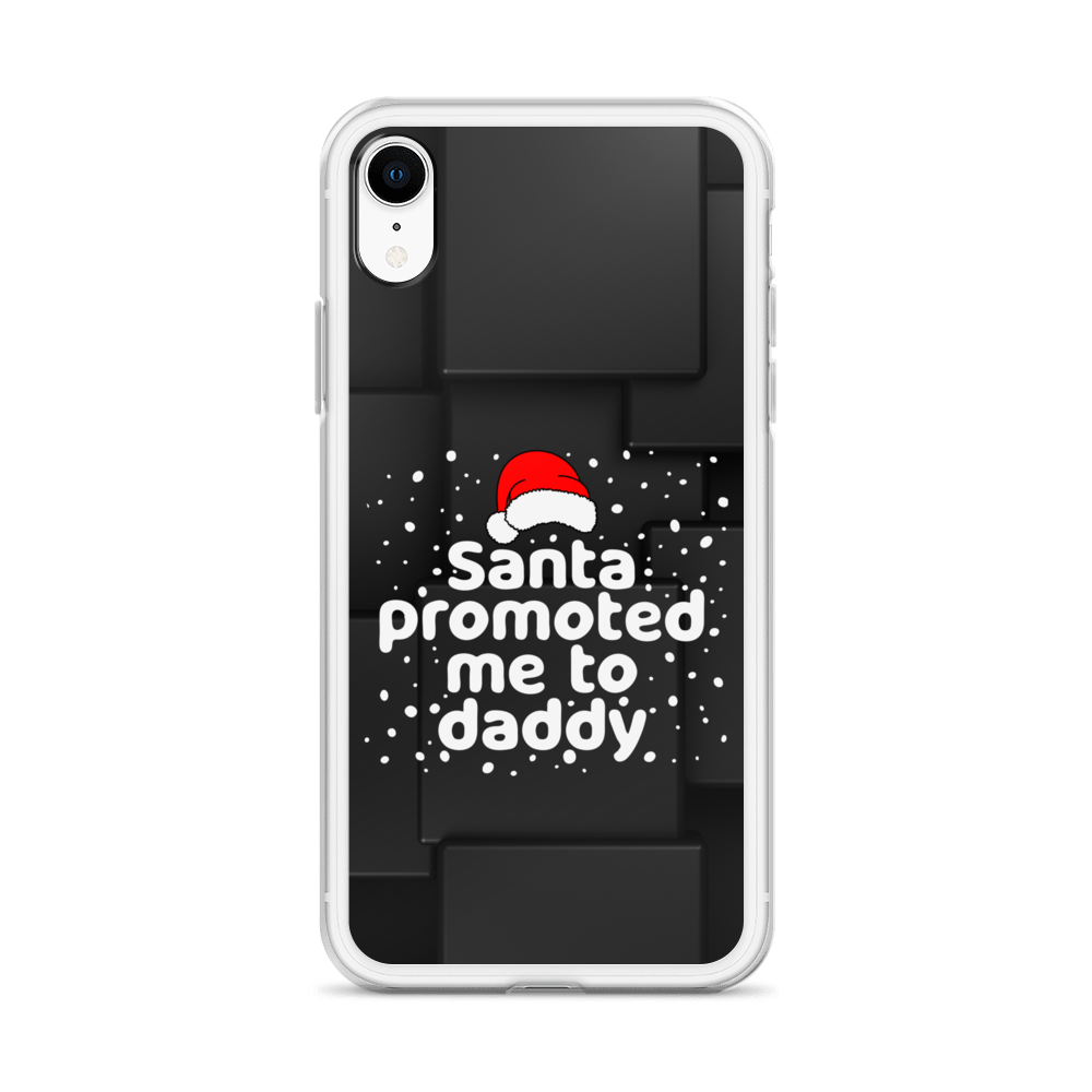 Santa Promoted Me To Dad Clear Case for iPhone®