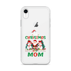 1st Christmas As A Mom Clear Case for iPhone®