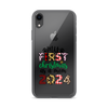 My First Christmas As A mom 2024 Clear Case for iPhone®