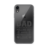 Dad Thanks For Not Pulling Out, Happy Father's Day, Love Clear Case for iPhone®