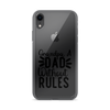 Grandpa A Dad Without Rules Clear Case for iPhone®