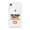 The Man Behind The Pumpkin Clear Case for iPhone®