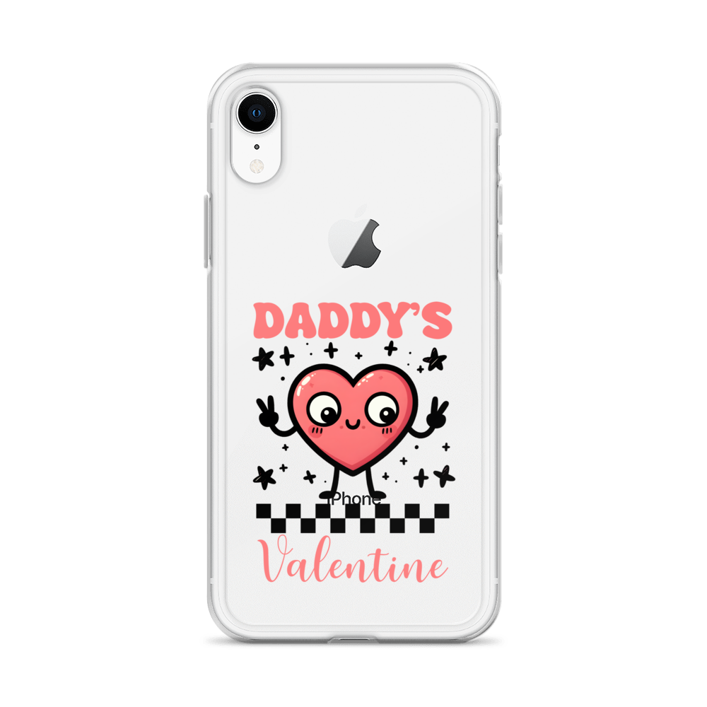 Daddy's Valentine Clear Case for iPhone®