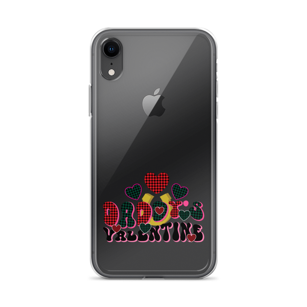 Daddy's Valentine Clear Case for iPhone®