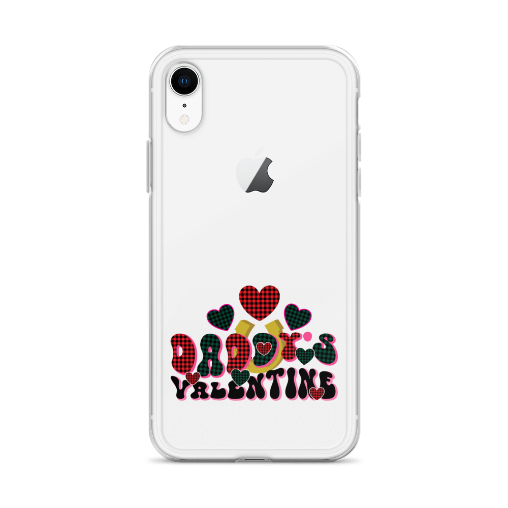 Daddy's Valentine Clear Case for iPhone®