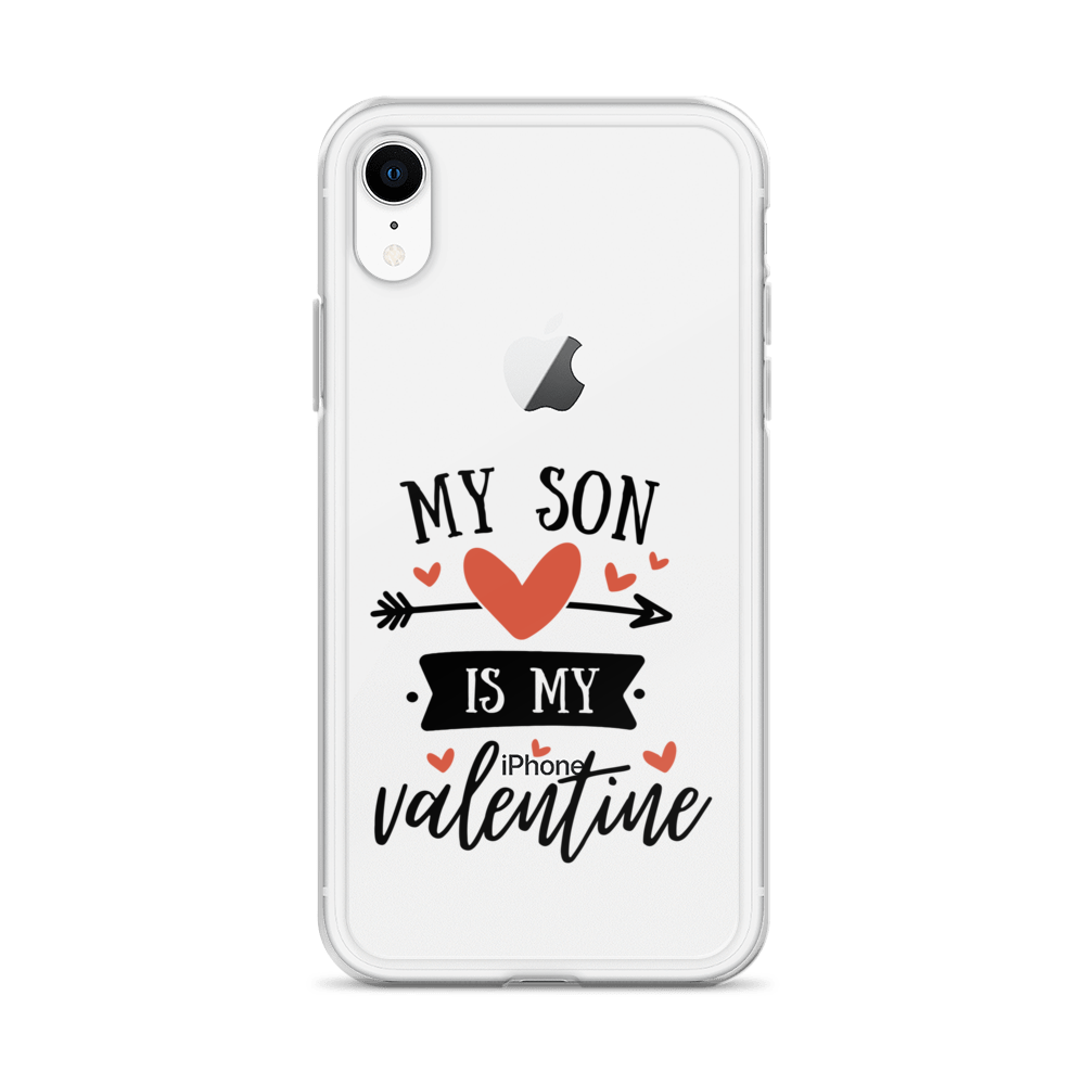 My Son Is My Valentine Clear Case for iPhone®