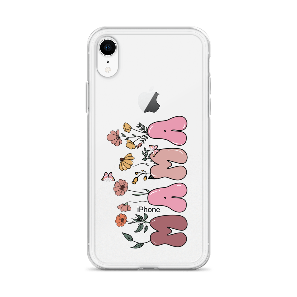 Floral Mama Clear Case for iPhone®