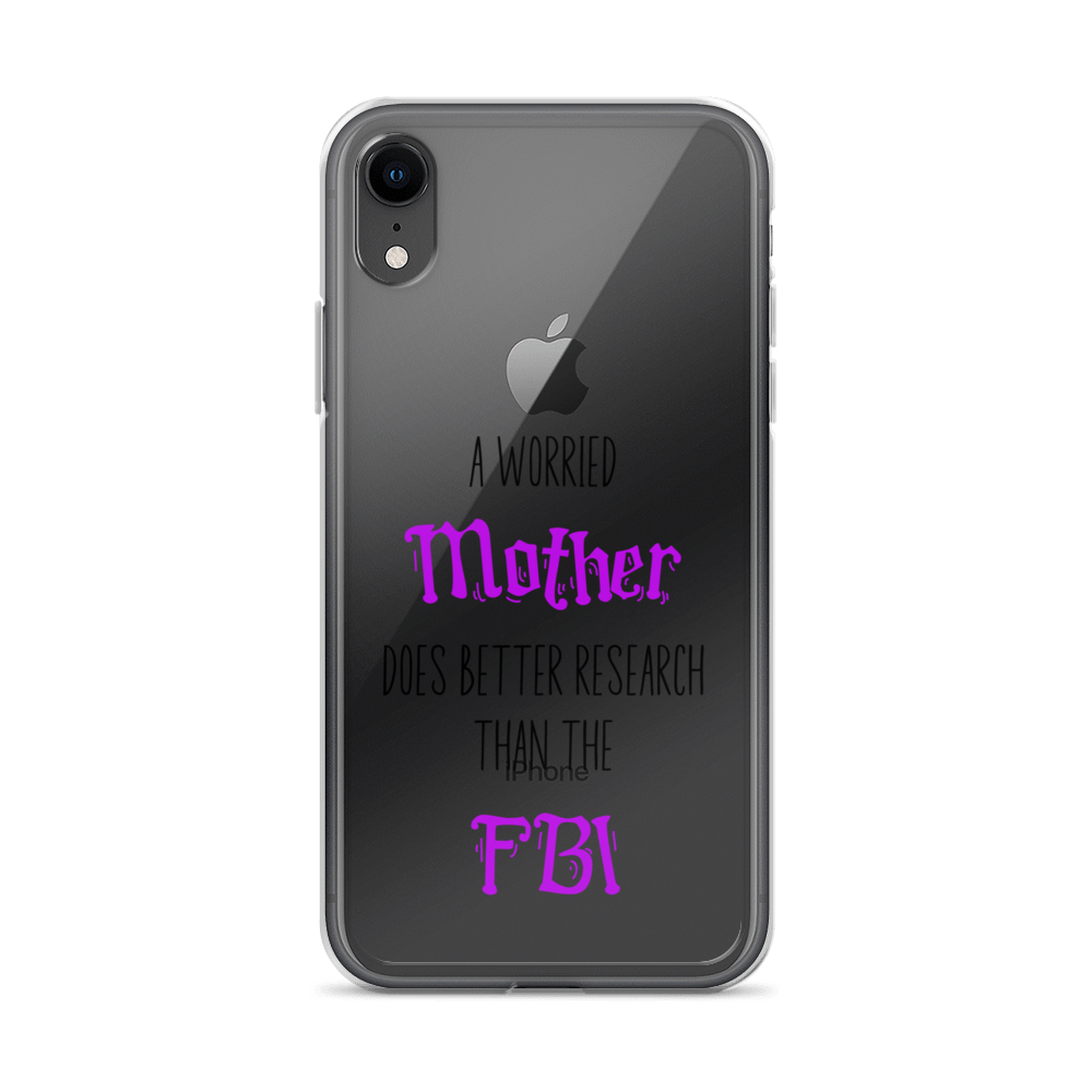 A Worried Mother Does Better Research Than The FBI Clear Case for iPhone®