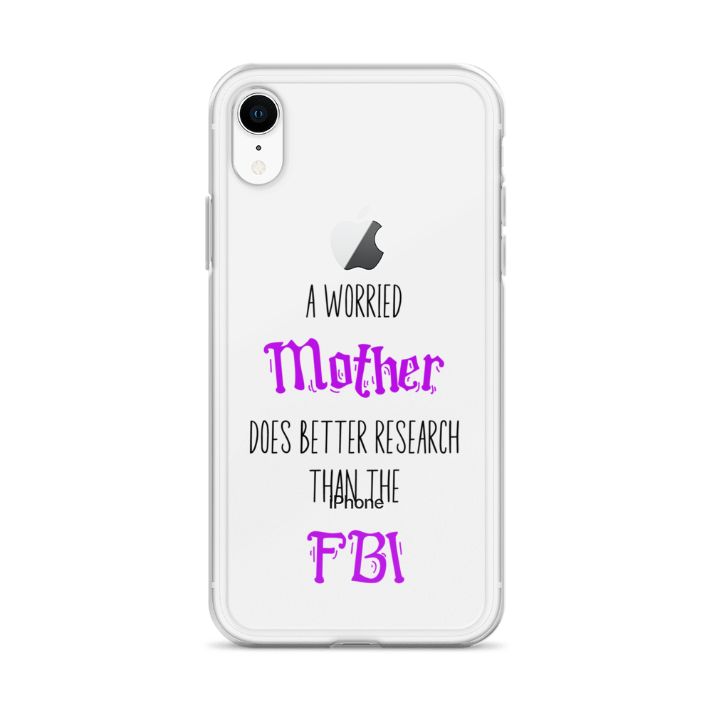 A Worried Mother Does Better Research Than The FBI Clear Case for iPhone®