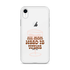 All Mom Need Is Wine Clear Case for iPhone®