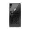 My Daughter Is Only Allowed Three Male Friends: The Father, The Son And The Holy Spirit Clear Case for iPhone®