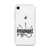 Pregnant AF Clear Case for iPhone®