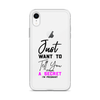 Just Want to Tell You A Secret I'm Pregnant Clear Case for iPhone®