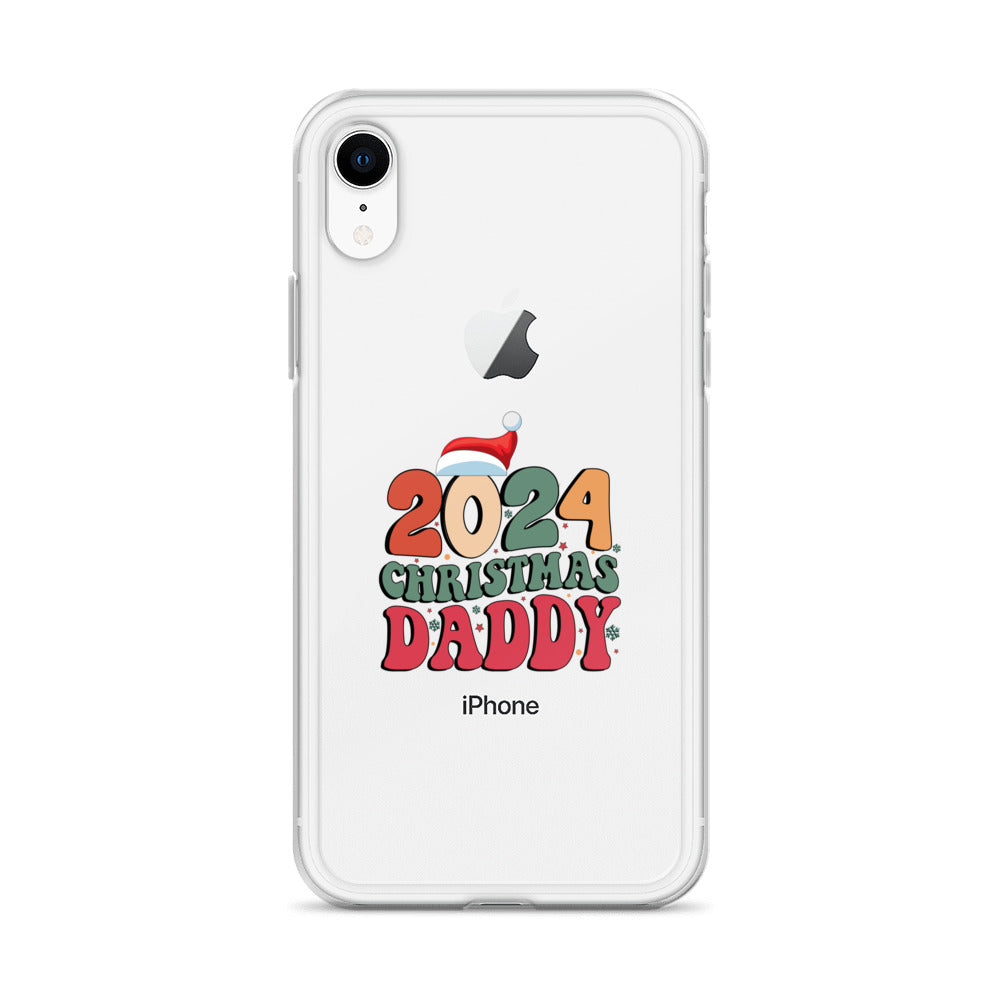 2024 Christmas Daddy Clear Case for iPhone®