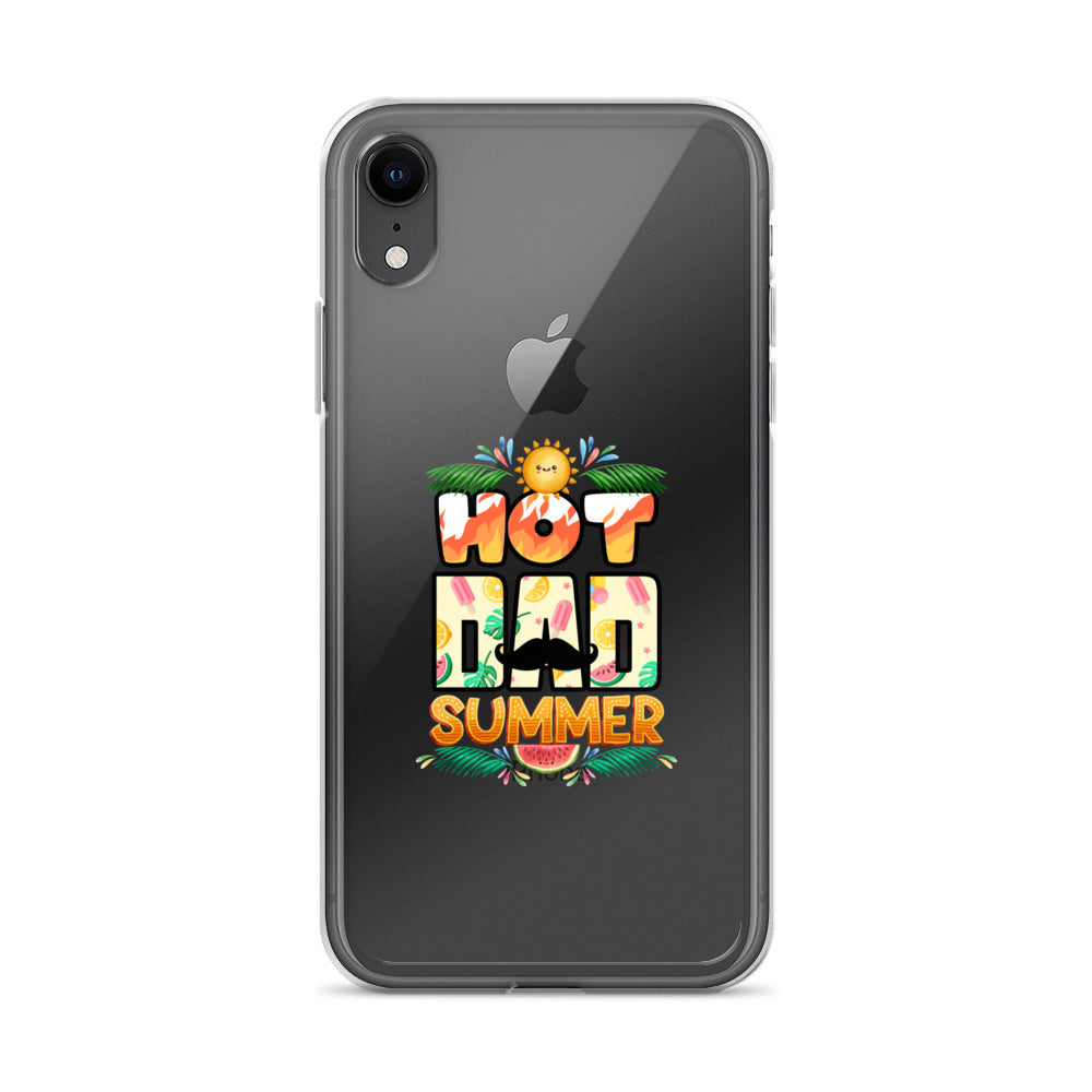 Hot Dad Summer Clear Case for iPhone®