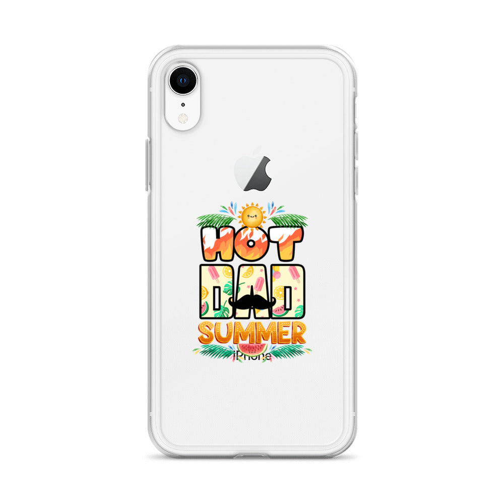 Hot Dad Summer Clear Case for iPhone®