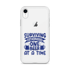 Surviving Fatherhood One Beer At A time Clear Case for iPhone®