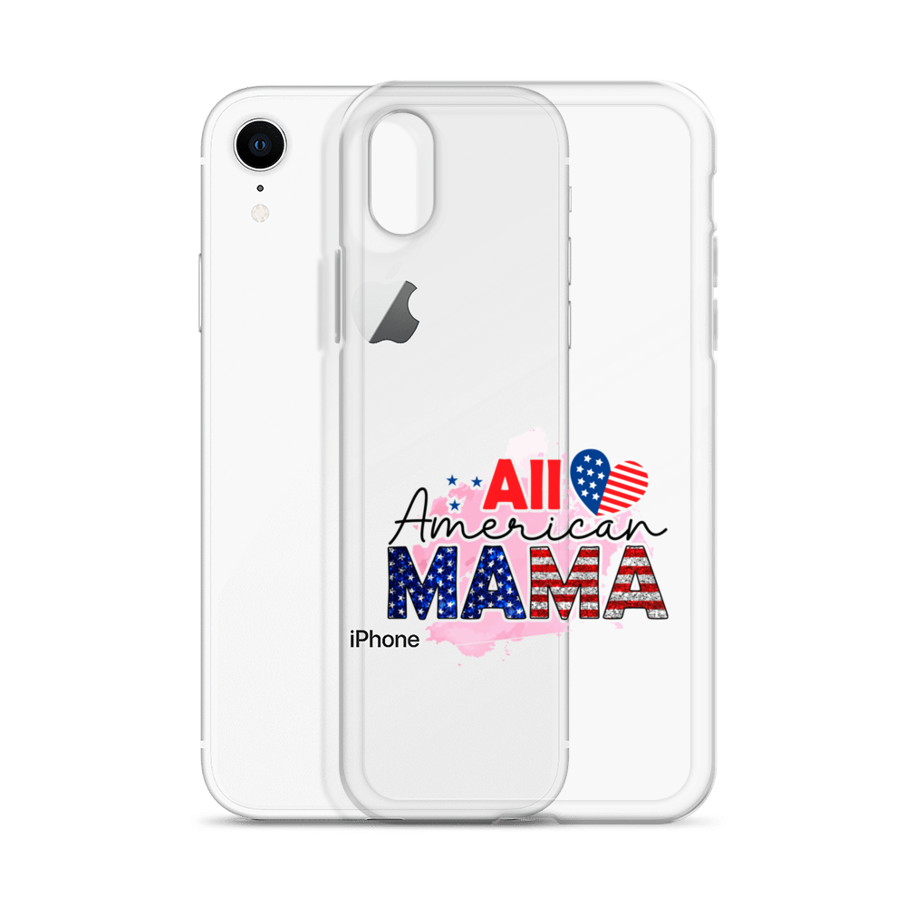 All American Mama Clear Case for iPhone®