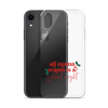 All Mama Wants Is A Silent Night Clear Case for iPhone®