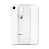 All Mama Wants Is A Silent Night Clear Case for iPhone®