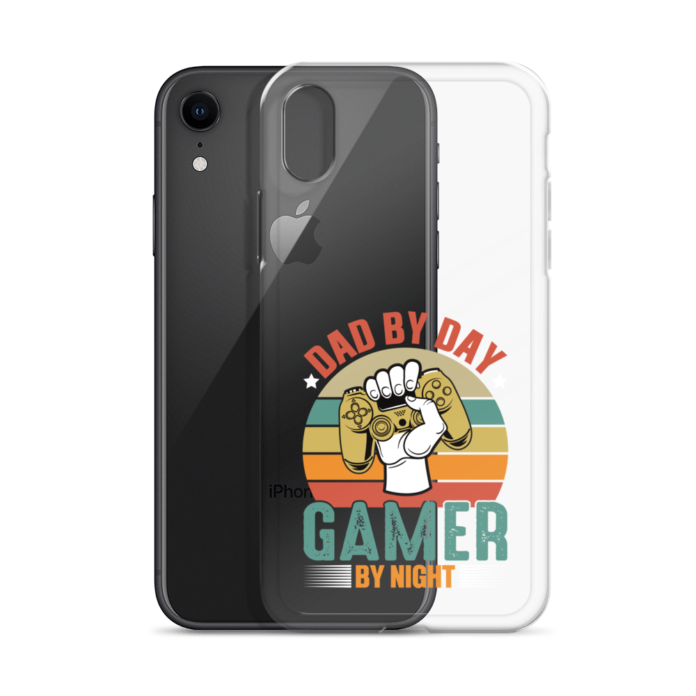 Dad By Day Gamer By Night Clear Case for iPhone®