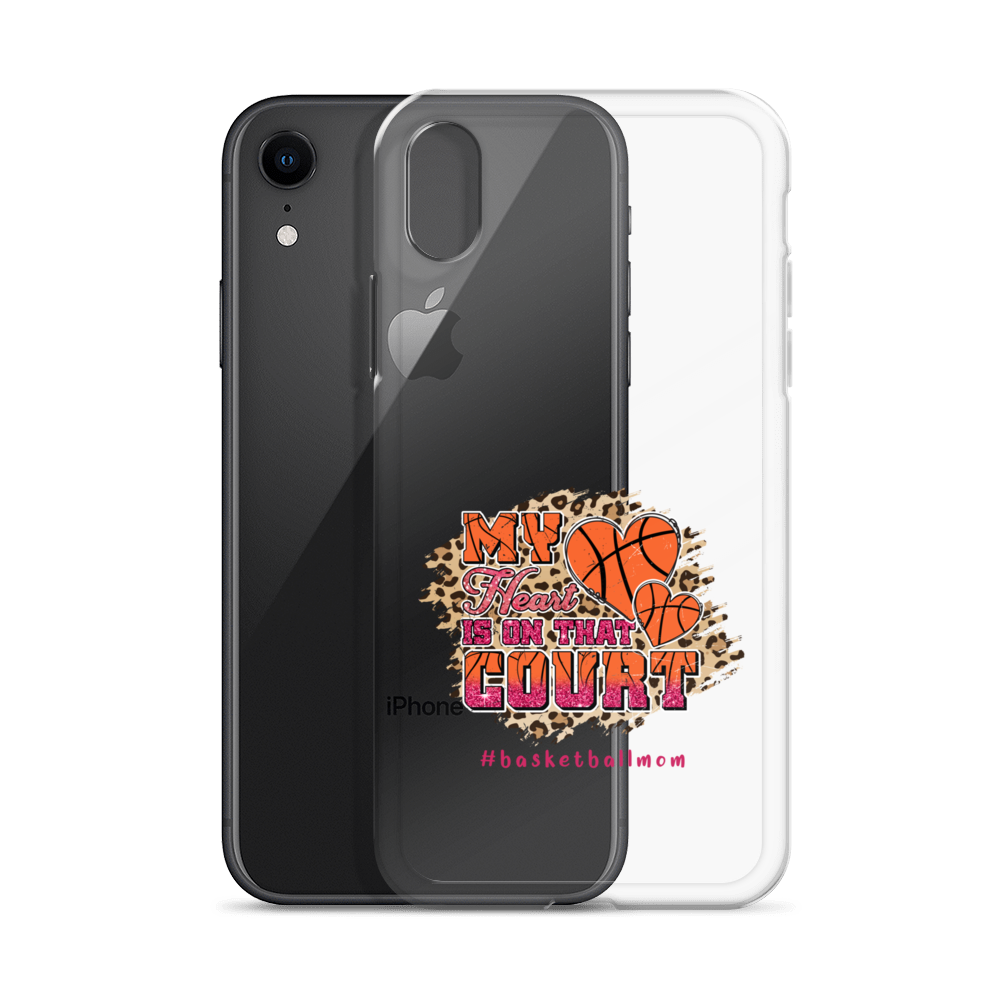 My Heart Is On That Court Clear Case for iPhone®