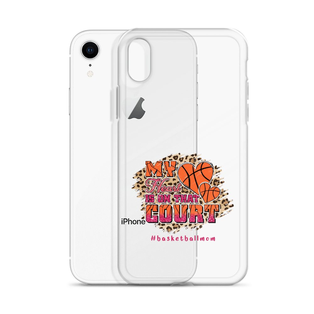 My Heart Is On That Court Clear Case for iPhone®