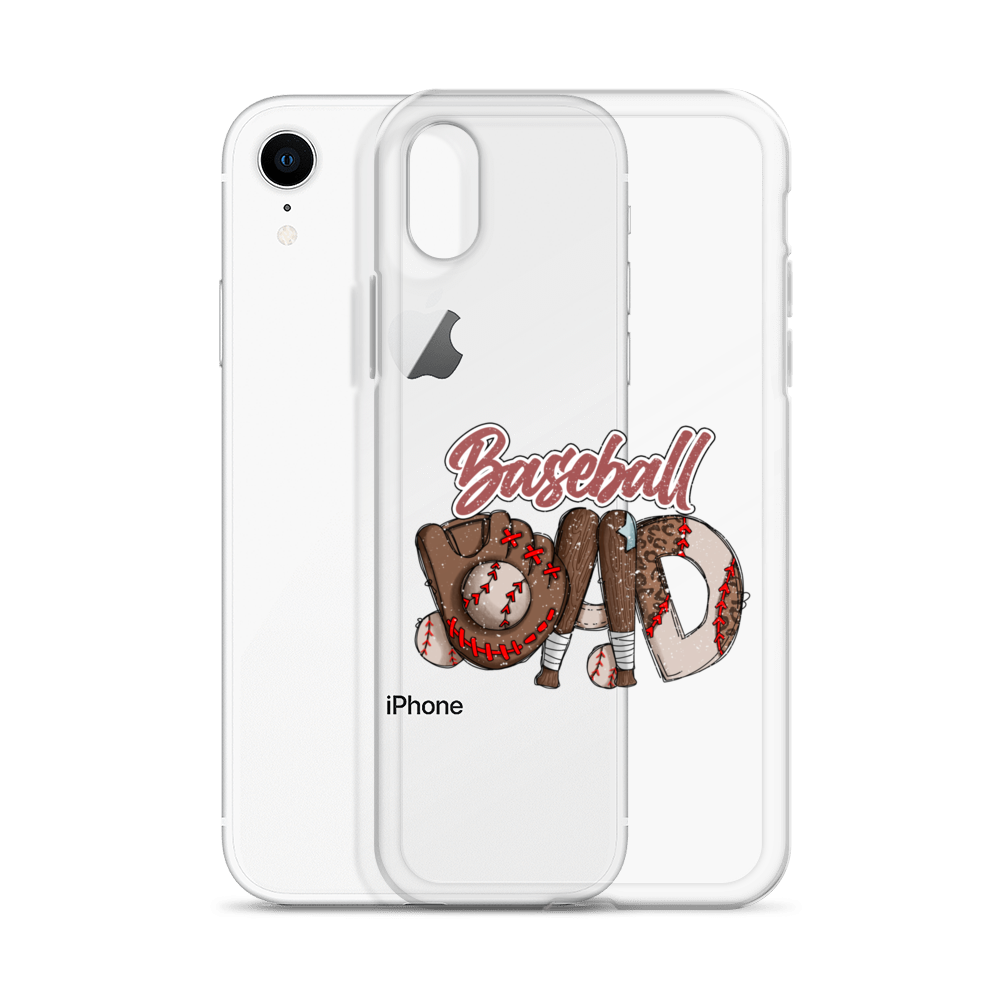 Baseball Dad Clear Case for iPhone®