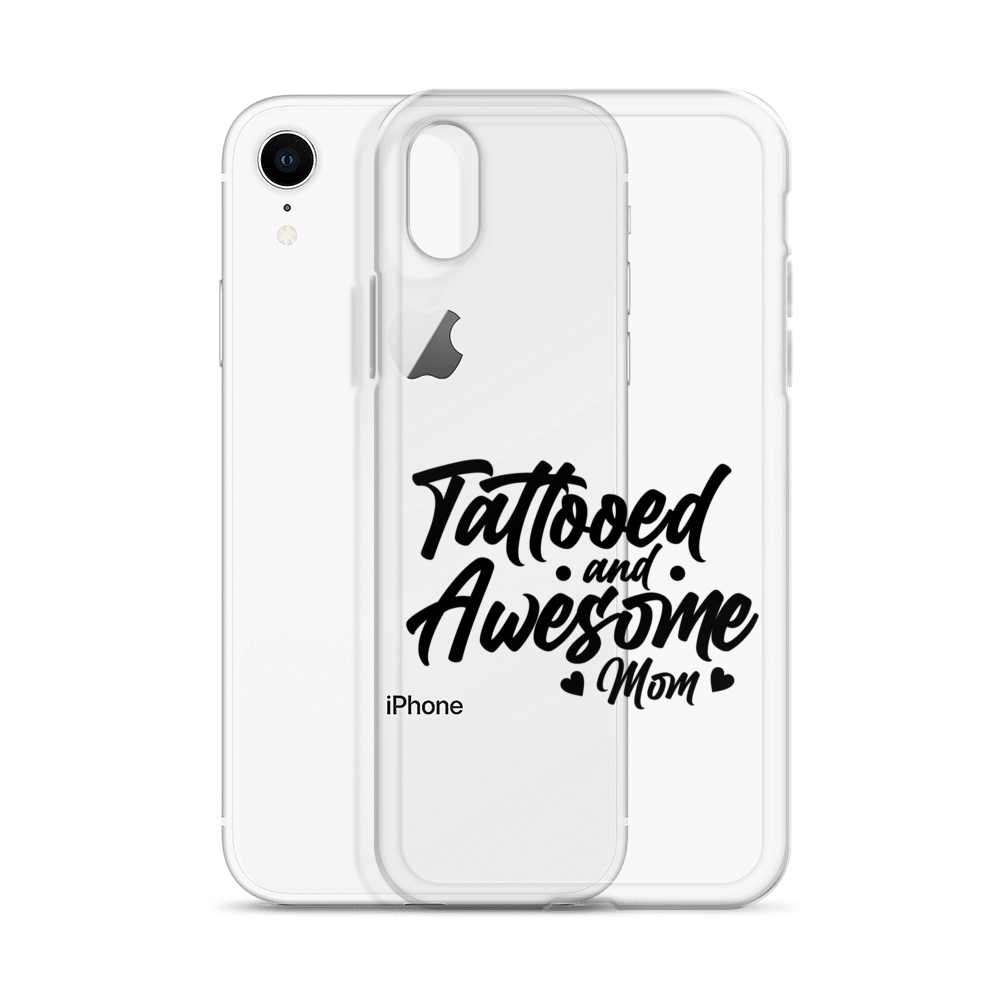 Tattooed And Awesome Mom Clear Case for iPhone®