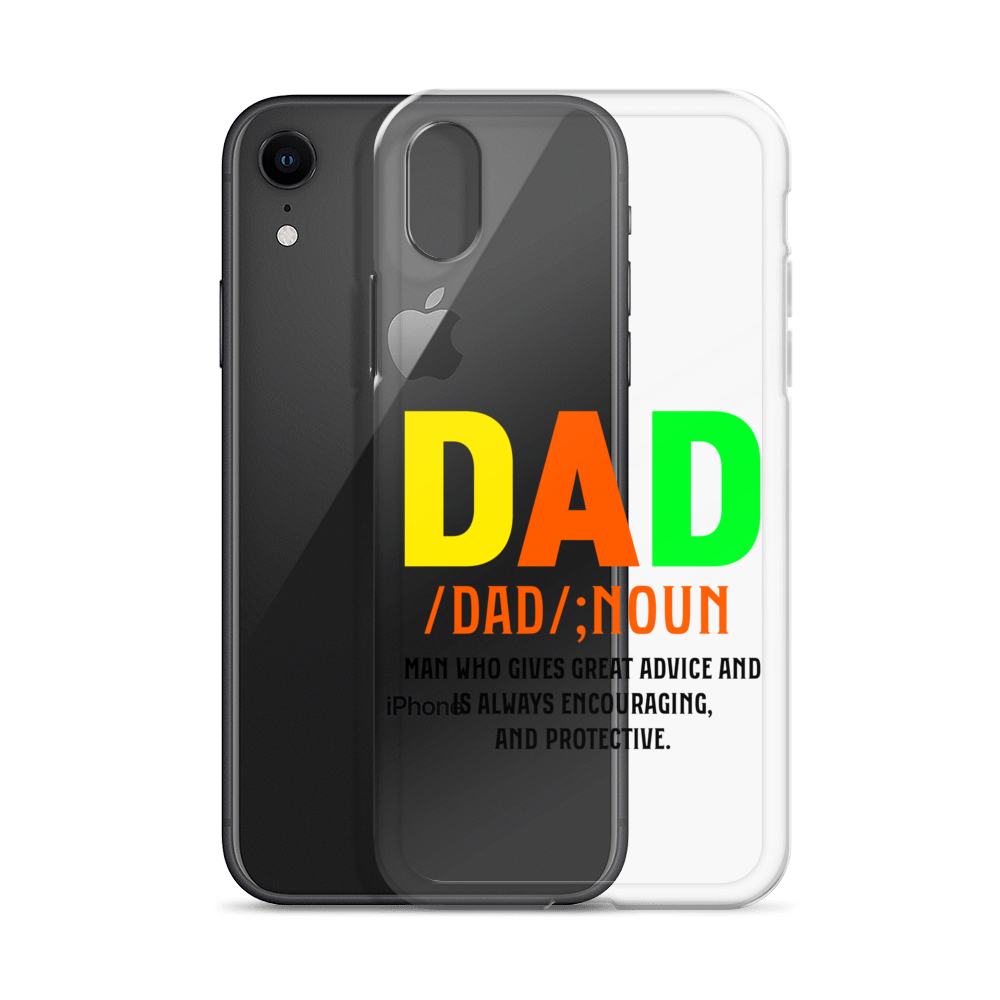 Dad Man Who Gives Great Advice And Is Always encouraging And Protective Clear Case for iPhone®