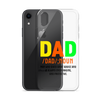 Dad Man Who Gives Great Advice And Is Always encouraging And Protective Clear Case for iPhone®