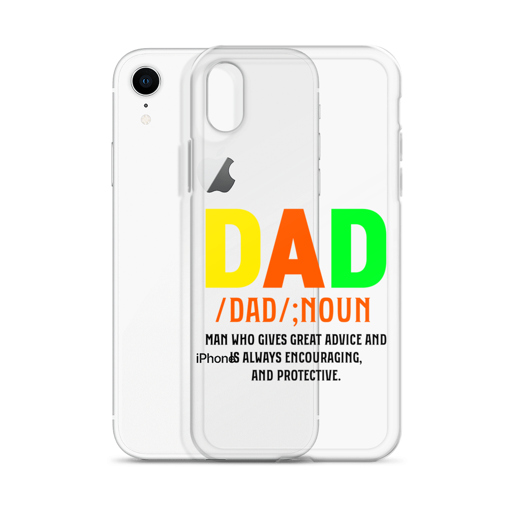 Dad Man Who Gives Great Advice And Is Always encouraging And Protective Clear Case for iPhone®