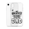 My Greatest Blessing Call Me Dad Clear Case for iPhone®