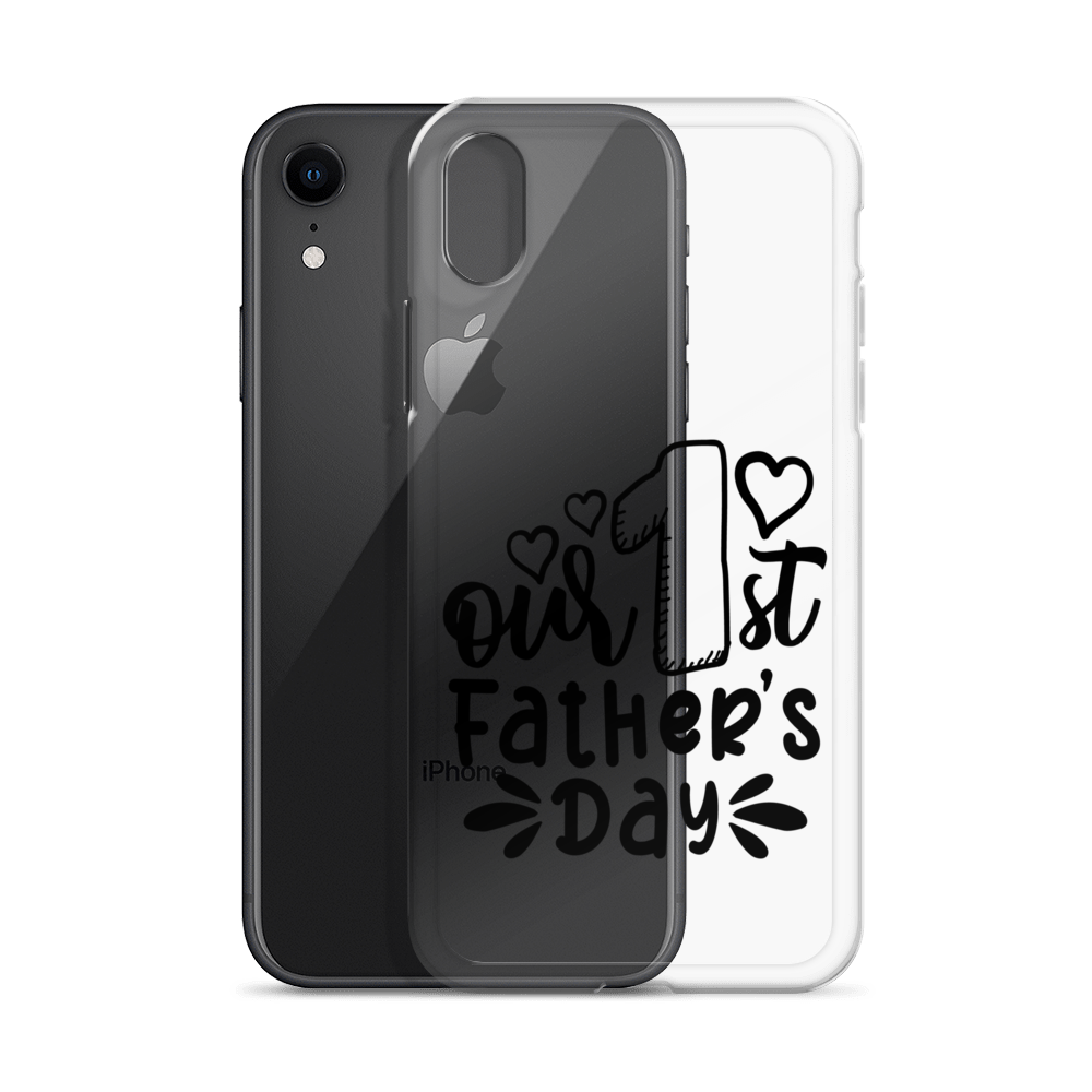 Our First Father's Day Clear Case for iPhone®