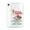 Daddy & Daughter Not Always Eye to Eye But Always Heart To Heart Clear Case for iPhone®