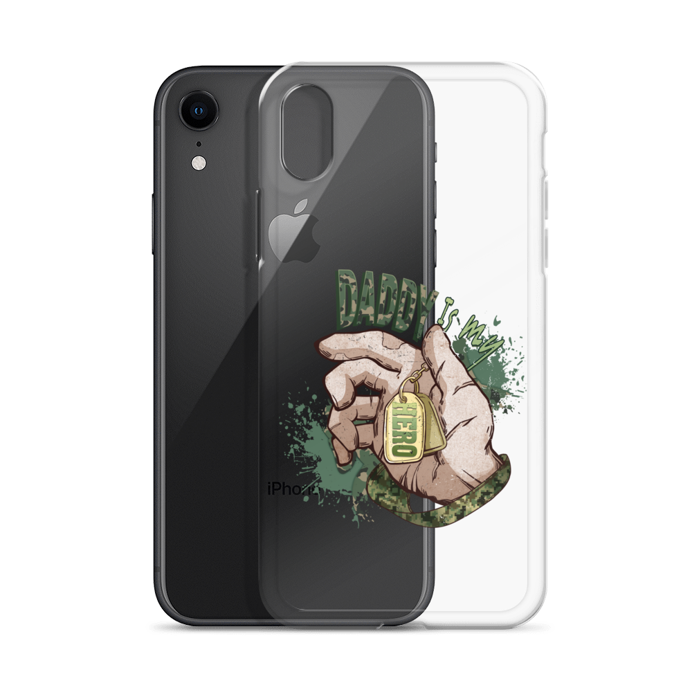 Daddy Is My Hero Clear Case for iPhone®