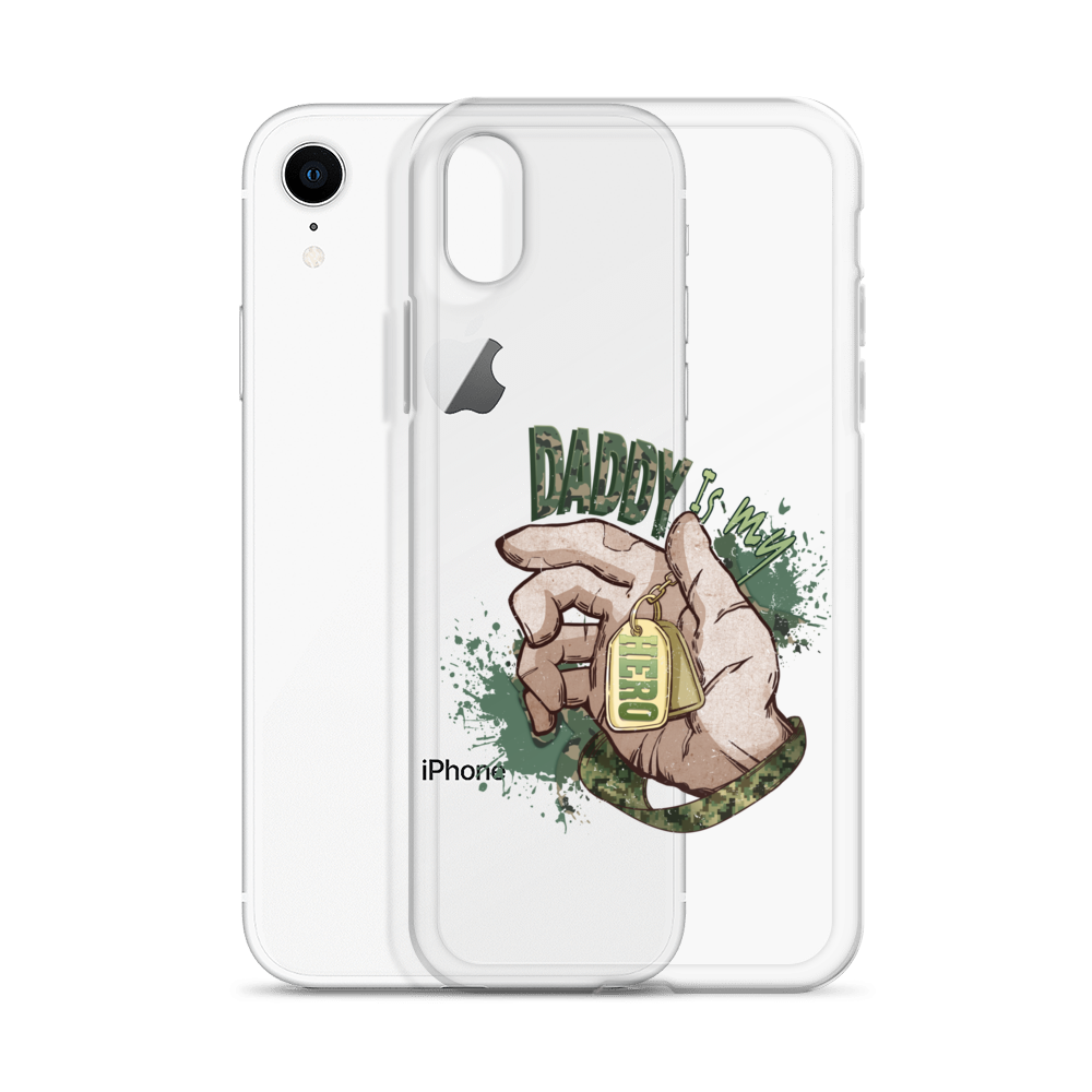 Daddy Is My Hero Clear Case for iPhone®