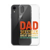 Dad Grandpa Great Grandpa I Just Keep Getting Better Clear Case for iPhone®