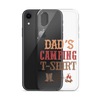 Dad's Camping T-Shirt Clear Case for iPhone®