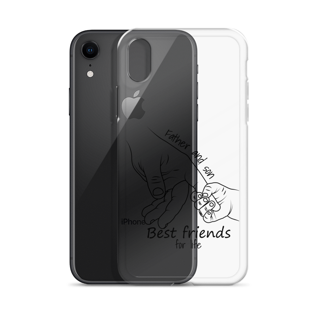 Father And Son Best Friends For Life Clear Case for iPhone®