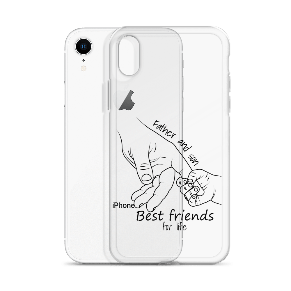 Father And Son Best Friends For Life Clear Case for iPhone®