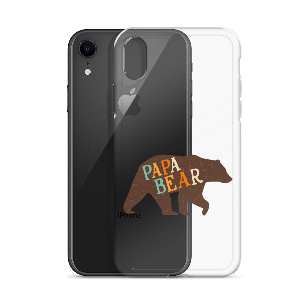 Papa Bear Clear Case for iPhone®