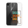 Dada. Daddy. Dad. Bruh. Clear Case for iPhone®