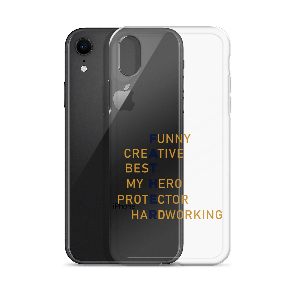 Funny Creative Best My Hero Protector HardWorking Clear Case for iPhone®