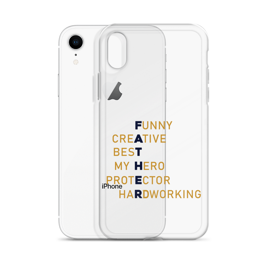 Funny Creative Best My Hero Protector HardWorking Clear Case for iPhone®