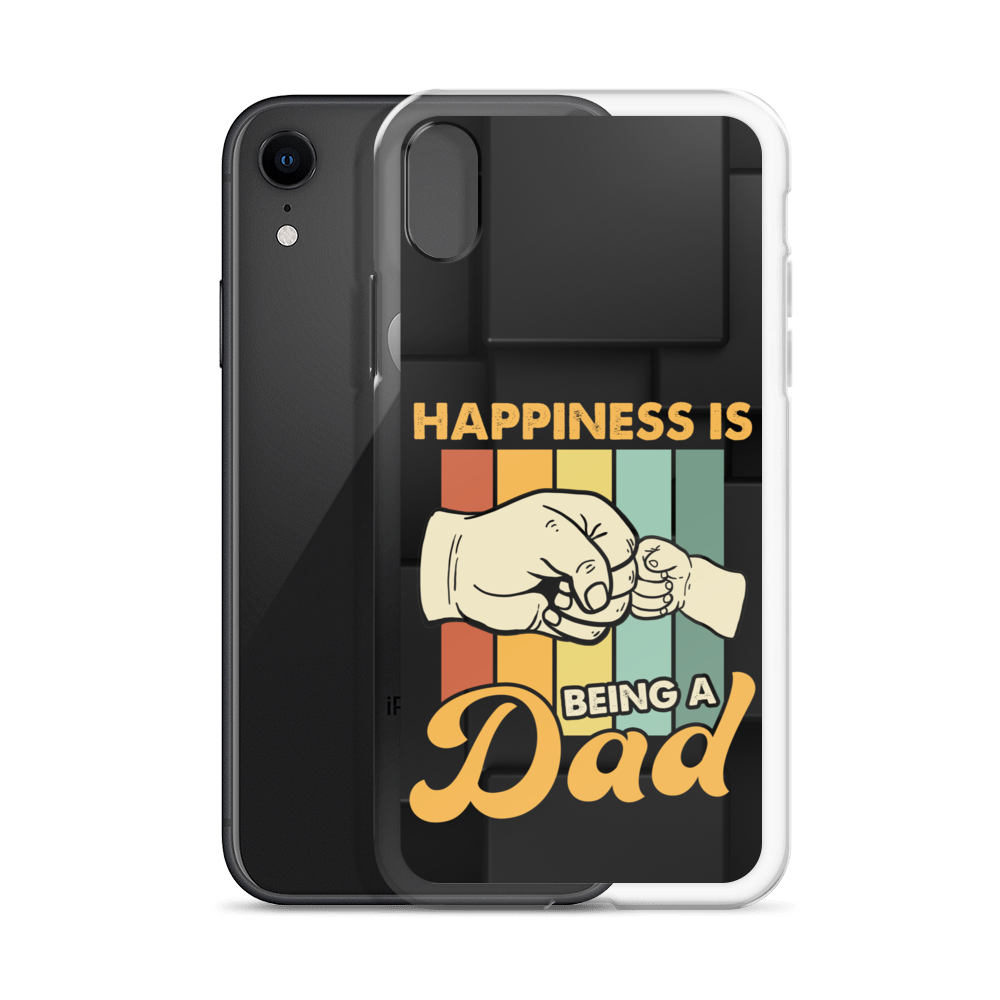 Happiness Is Being A Dad Clear Case for iPhone®